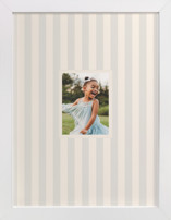 Coastal Stripe: Portrait Framed Photos