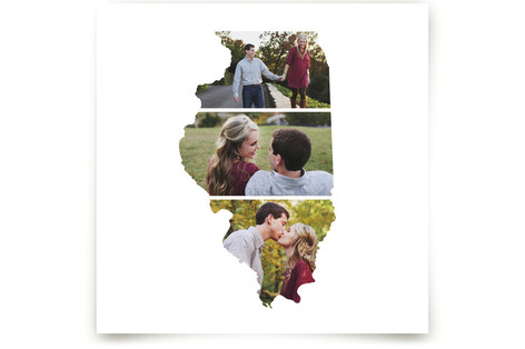 Illinois Love Location Art Prints