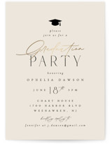 A Grad Party Foil-Pressed Graduation Party Invitations