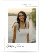 Foil-Pressed Graduation Announcements