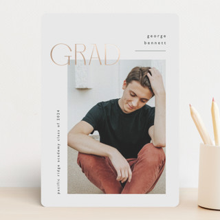 Highbar Foil-Pressed Graduation Announcements