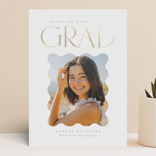 Panache Foil-Pressed Graduation Announcements