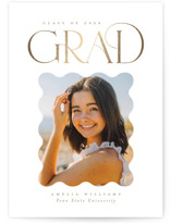 Foil-Pressed Graduation Announcements