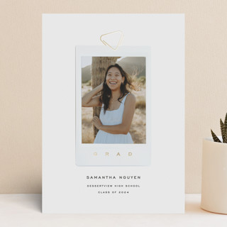 Instant Foil-Pressed Graduation Announcements