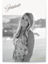 grad vintage Foil-Pressed Graduation Announcements