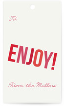 Enjoy! Gift Tags