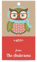 Happy Hipster Holiday Gift Tags