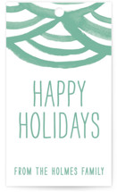Watercolor Bunting Gift Tags