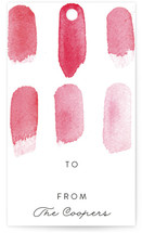 Dabbed Watercolor Gift Tags