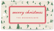 Ski Time Gift Tags