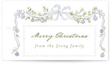 Drape Ribbon Gift Tags