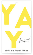 Yay for you! Gift Tags