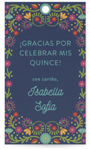 Fiesta Floral Gift Tags