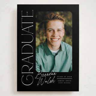 Distinguished Grand Graduation Announcements