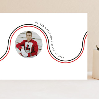 team color Grand Graduation Announcements