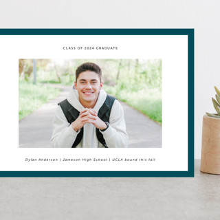 Classic Border Grand Graduation Announcements
