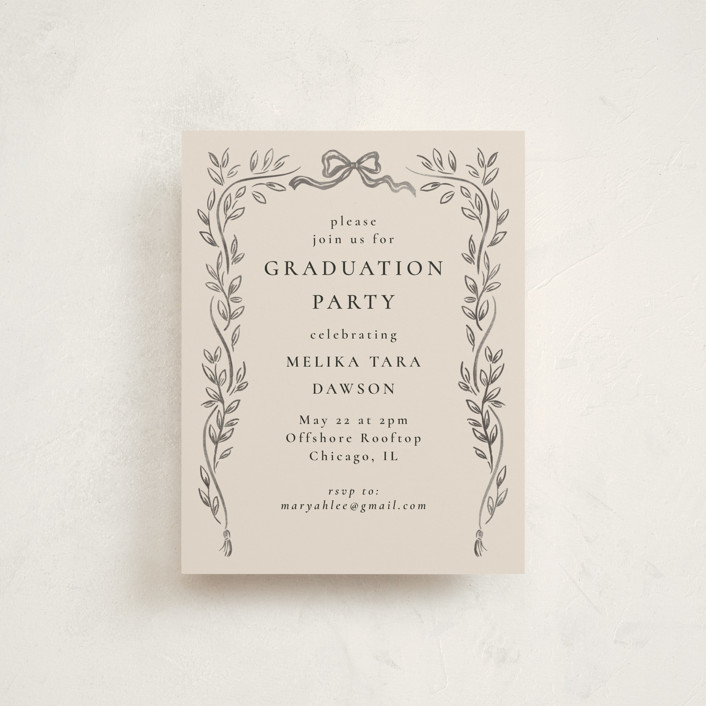 chic Graduation Insert Cards by Petra Kern | Minted