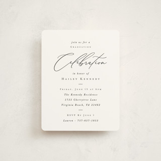 Timeless Classic Graduation Insert Cards