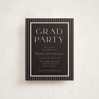 Classy Graduate Graduation Insert Cards