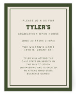 Varsity Year Graduation Insert Cards