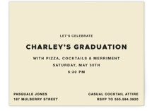 Ludlow Graduation Insert Cards