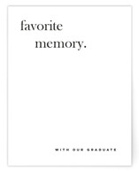 Crest Graduation Insert Cards