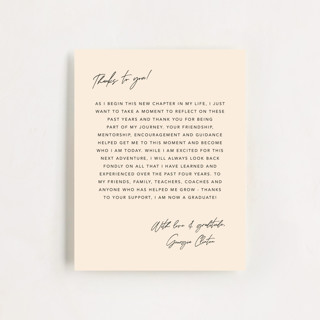 Onward & Upward Graduation Insert Cards
