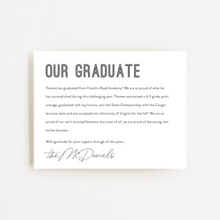 yellow brick road Graduation Insert Cards