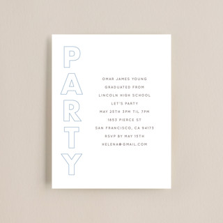 Grad Letters Graduation Insert Cards