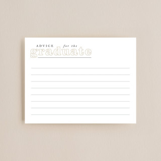 Reflective Graduation Insert Cards