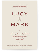 Grand Wedding Invitations