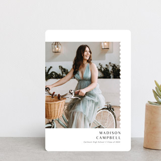 Ride to success Petite Graduation Announcements