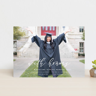 Honored Petite Graduation Announcements