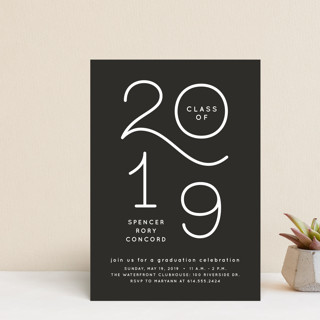 My Year Petite Graduation Announcements