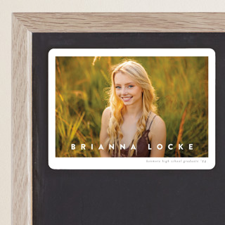 Palomino Graduation Announcement Magnets