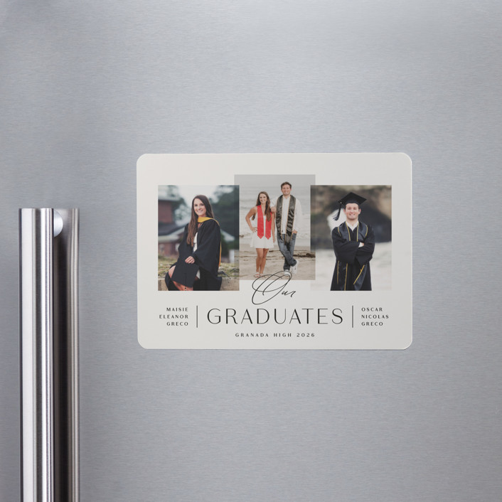 Our Grads Graduation Announcement by Olivia Raufman Minted