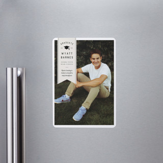 grad ribbon Graduation Announcement Magnets