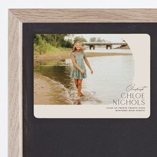 Arched Graduate Graduation Announcement Magnets