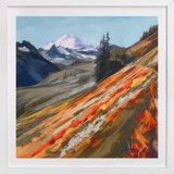 Mount Baker in Autumn Fine Art Prints