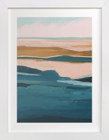 Golden Seascape Diptych I Fine Art Prints