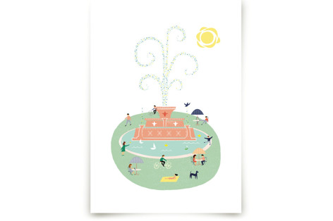 The Fountain Art Prints