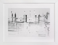 nyc night lights  Fine Art Prints