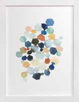 Hexagon Cluster Fine Art Prints