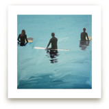 3 Surfers Waiting, Veni... by Annie Seaton