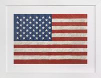 Rustic American Flag