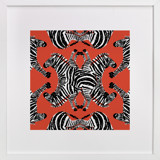 Zebraba Tile Fine Art Prints