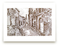 Cross pathway by Nene