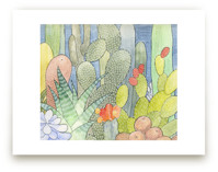 Garden of Cacti 1 by Natalie Groves