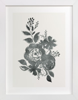 Dark Florals no. 1 Fine Art Prints
