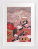 Painted Venice cityscape Fine Art Prints